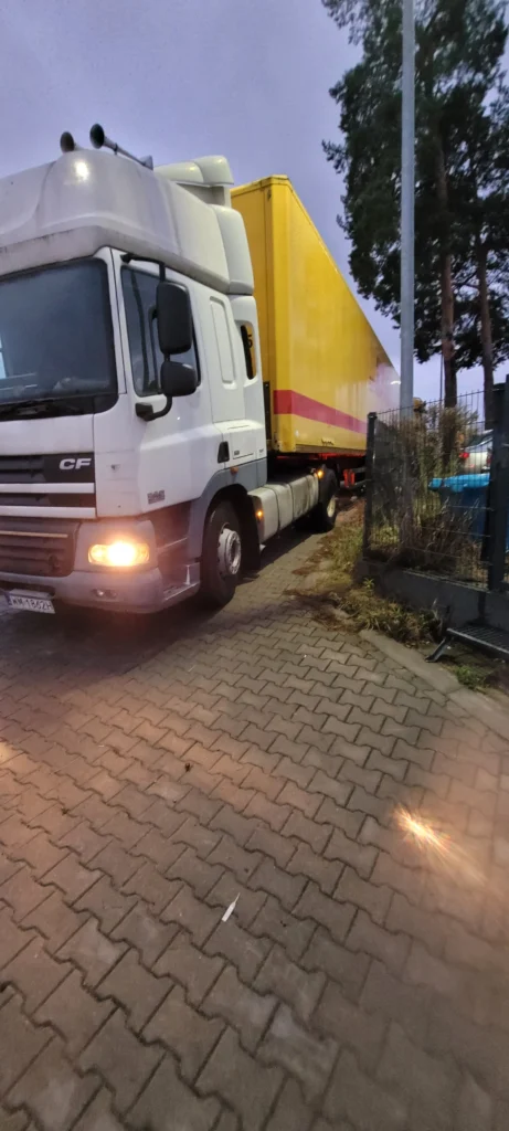 Mobilna wulkanizacja porosły